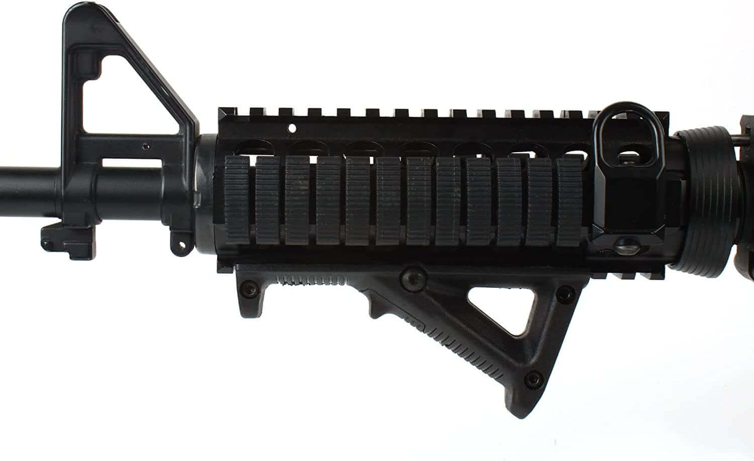 Universal Angled Fore Grip handles for 20mm Picatinny rail FSC Umarex etc. – ANGLED FOREGRIP UNIVERSAL 20mm Picatinny FSC, Umarex, RAM & Airsoft ✔️ Ergonomic triangle design for better posture and compact setups💥 Improves control, reduces recoil, and boo