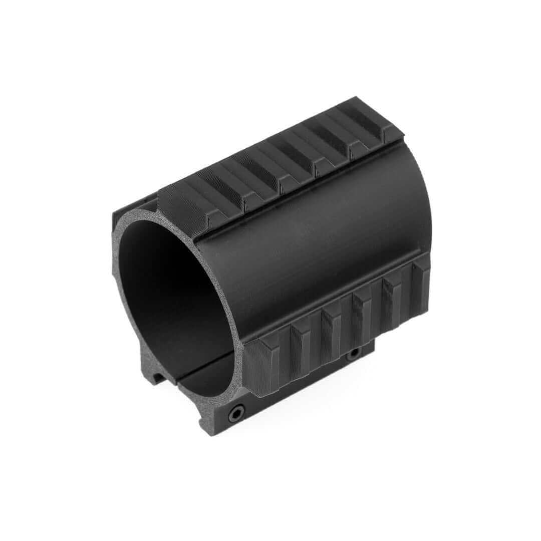 BOTTLE CLAMP 3x Picatinny rail HDR50 HDR68 HDB68 50mm 0.2 HPA bottle TR50 – Bottle Clamp 50mm 3x Picatinny Rail for 0.2L HPA Bottle HDR50 / HDR68 / HDB68 ✔️ Fits 0.2L HPA bottles (Ø 50mm)💥 Secure mount for your HPA setup⚠️ Ideal for tactical builds with