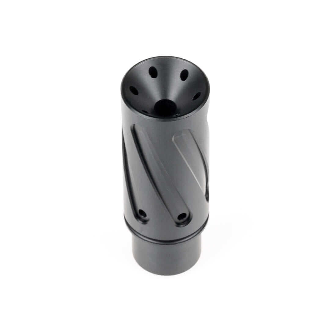 AIR BREAKER MUZZLE | Muzzle Brake | Huben GK1 | ONLY Cal. 22 – AIR BREAKER MUZZLE | Muzzle Brake | Huben GK1 | Cal. .22 ONLY Precision-engineered for your Huben GK1 – sleek design meets functional performance.The Air Breaker Muzzle is crafted exclusively