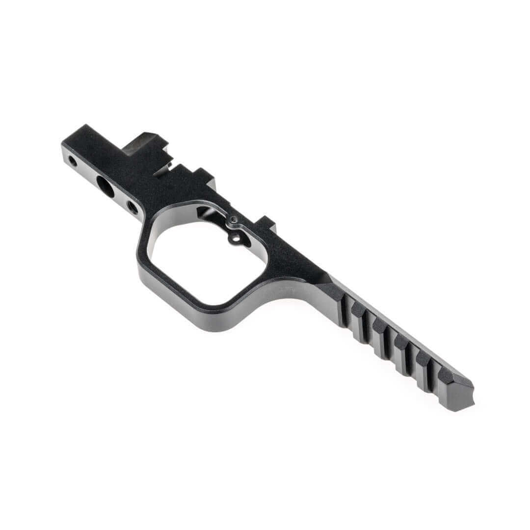 Lower Picatinny Rail Kit | Triggerguard | Huben GK1 – LOWER PICATINNY RAIL KIT | Trigger Guard Mount | Huben GK1 Upgrade your GK1 with added tactical potential – no drilling, no hassle.This lower Picatinny rail kit replaces your trigger guard and opens up