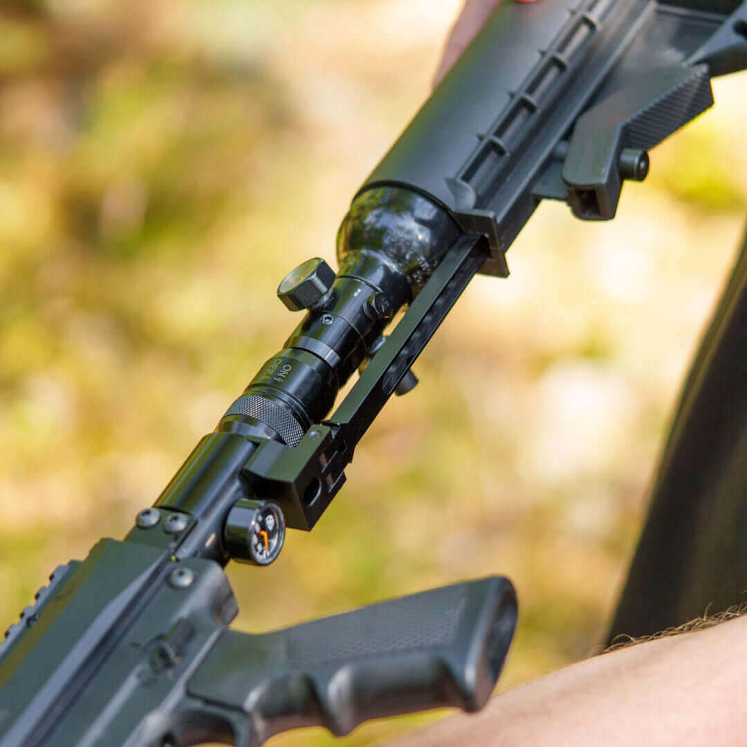 Update Air Stock Rail Adapter | M17 | for Original or ASA Tuning HEAT CORE Chamber – AIR STOCK RAIL ADAPTER | UPDATE VERSION | Milsig M17 | Compatible with Original & ASA Tuning HEAT CORE Chamber Ready for the ultimate long setup on your M17?This updated