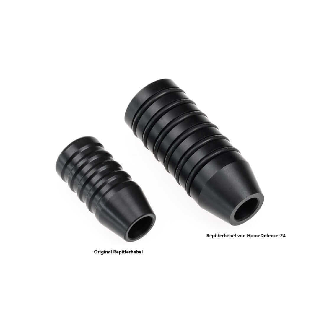 Repitier Lever XXL | Repeating lever | HP MAX 1 | HP MAX 2 | CNC ALU | black anodized – XXL Repeating Lever | CNC Aluminum | AEA HP MAX 1 / 2 | Black Anodized Get the grip. Get the look.This oversized Repeating Lever for your AEA HP MAX 1 or 2 combines cl