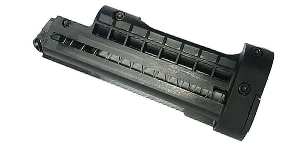 First Strike FSC Pistol Magazine - black – First Strike FSC Pistol Magazine – Black Upgrade your loadout with this original First Strike FSC magazine – designed for fast, reliable feeding and maximum compatibility with both paintballs and First Strike rou