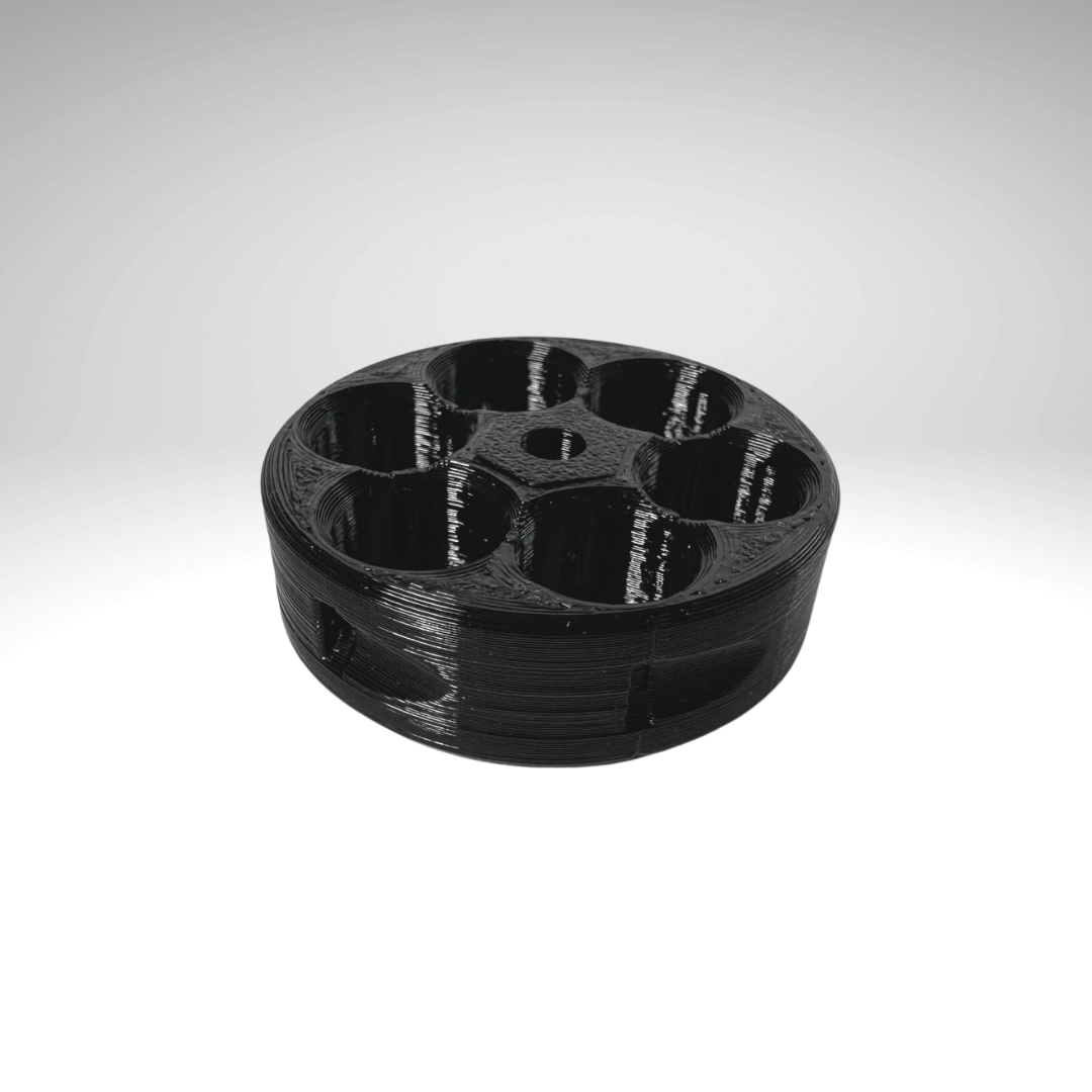 Z-RAM Z-DRUM Tuning Drum for Umarex T4E TR50 HDR50 TR50 BLACK – Z-RAM Z-DRUM | Soft TPU Drum for Umarex TR50 HDR50 | BLACK | Cal.50 ✔️ Airtight fit for all projectiles🔧 Compatible with original drum driver💥 Perfect for slugs, rubber balls & high-power b