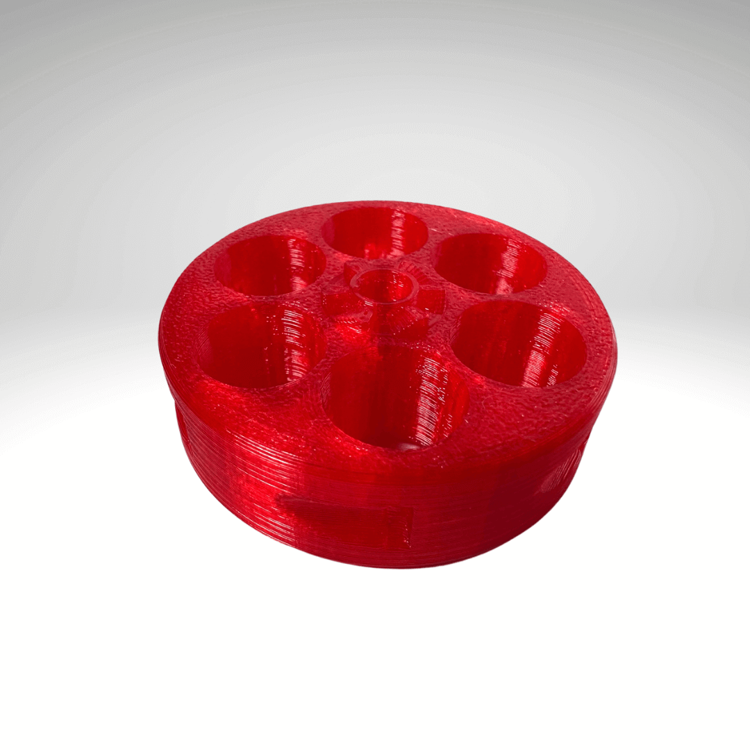Z-RAM Z-DRUM Tuning Drum for Umarex T4E TR50 HDR50 TR50 RED – Z-RAM Z-DRUM | Soft TPU Drum for Umarex TR50 HDR50 | RED | Cal.50 ✔️ Airtight fit for all projectiles🔧 Compatible with original drum driver💥 Perfect for slugs, rubber balls & high-power build