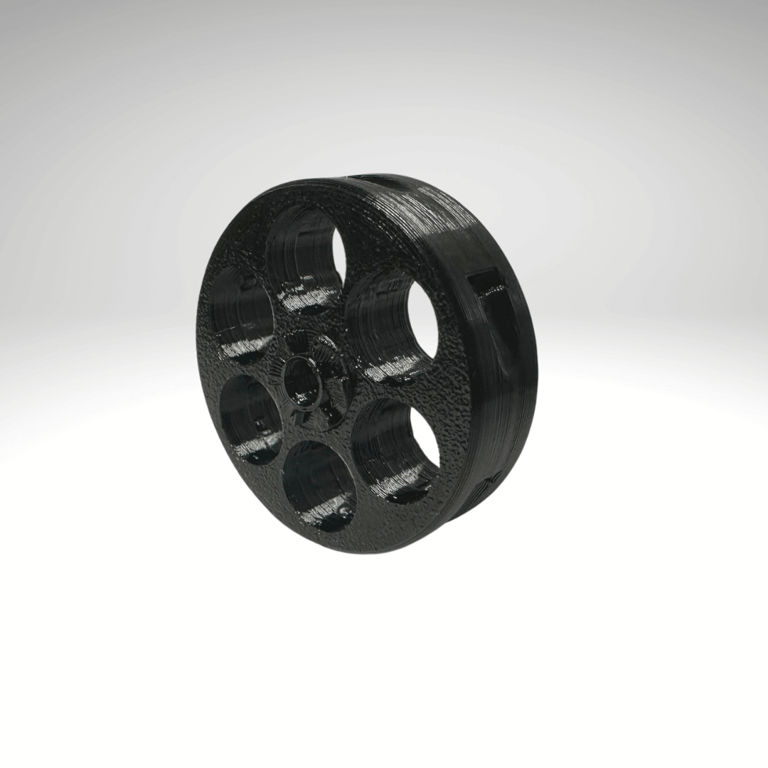 Z-RAM Z-DRUM Tuning Drum for Umarex T4E TR50 HDR50 TR50 BLACK – Z-RAM Z-DRUM | Soft TPU Drum for Umarex TR50 HDR50 | BLACK | Cal.50 ✔️ Airtight fit for all projectiles🔧 Compatible with original drum driver💥 Perfect for slugs, rubber balls & high-power b