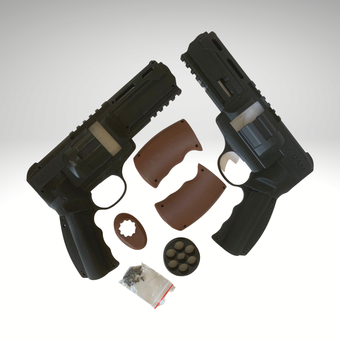 Z-RAM ZDR50 Black Body Kit for Umarex T4E HDR50 TR50 Innards (Hide Z-Extension!) - Z-RAM Shop