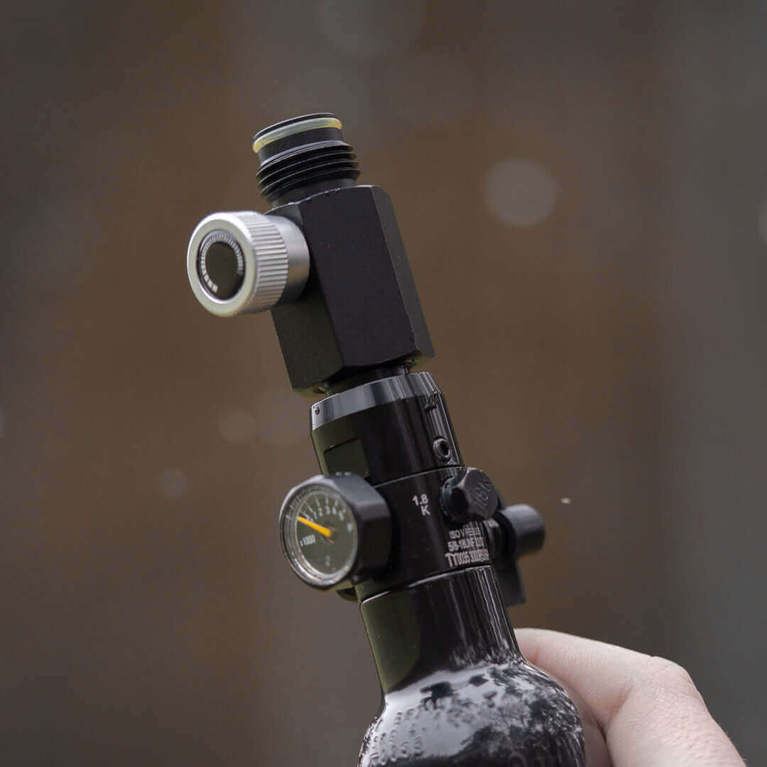 ON/OFF ASA adapter without display HPA System Paintball markers RAM weapons – Z-RAM ON/OFF ASA ADAPTER NO DISPLAY FOR HPA SYSTEMS CHROME STEEL ✔️ Easy pressure release to protect seals🔧 Screws directly between marker and HPA bottle💥 No force needed when