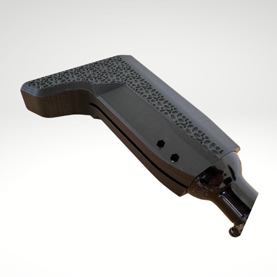 Z-RAM Buttstock Black 50mm diameter for 0.2L bottle - Z-RAM Shop