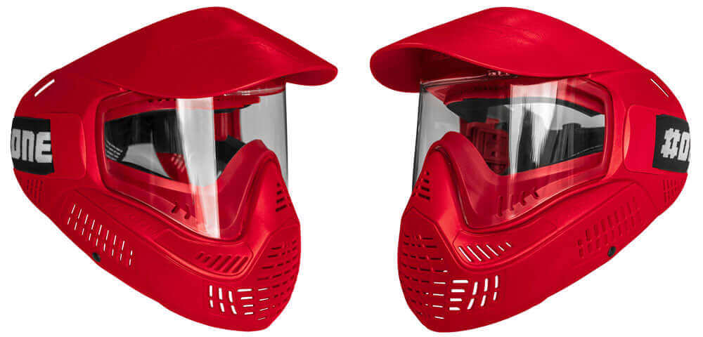 Paintball Mask Field #ONE Single - red – ✔️ Paintball Mask Field #ONE Single – Red The Field #ONE Single Mask is engineered for game site operators and beginner players, offering durability, comfort, and excellent protection at an unbeatable value. Its to