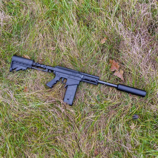 SILENCER | SILENCER Thread 22x1.5 | CNC | BLACK | L 20cm | M17 | FSC – SILENCER | Thread 22x1.5 | CNC Aluminum | Black | 20 cm | M17 | FSC Looking to complete your build with a sleek look and ultra-quiet performance? Our 22x1.5 threaded silencer in matte