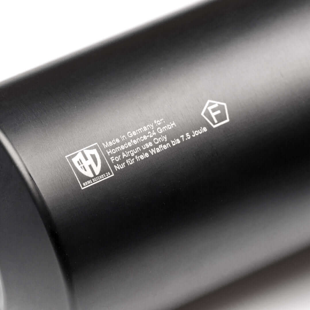 SILENCER | SILENCER Thread 22x1.5 | CNC | BLACK | L 20cm | M17 | FSC – SILENCER | Thread 22x1.5 | CNC Aluminum | Black | 20 cm | M17 | FSC Looking to complete your build with a sleek look and ultra-quiet performance? Our 22x1.5 threaded silencer in matte