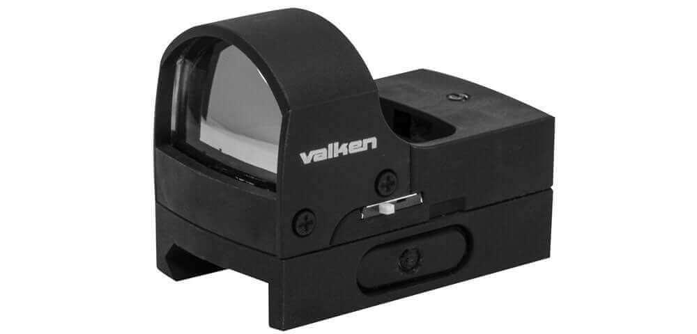 Valken Mini Reflex Red Dot Sight - black – Valken Mini Reflex Red Dot Sight | 5 MOA | Black Compact, lightweight, and built for fast target acquisition – the Valken Mini Reflex Red Dot is the perfect upgrade for your RAM or paintball setup. With its durab