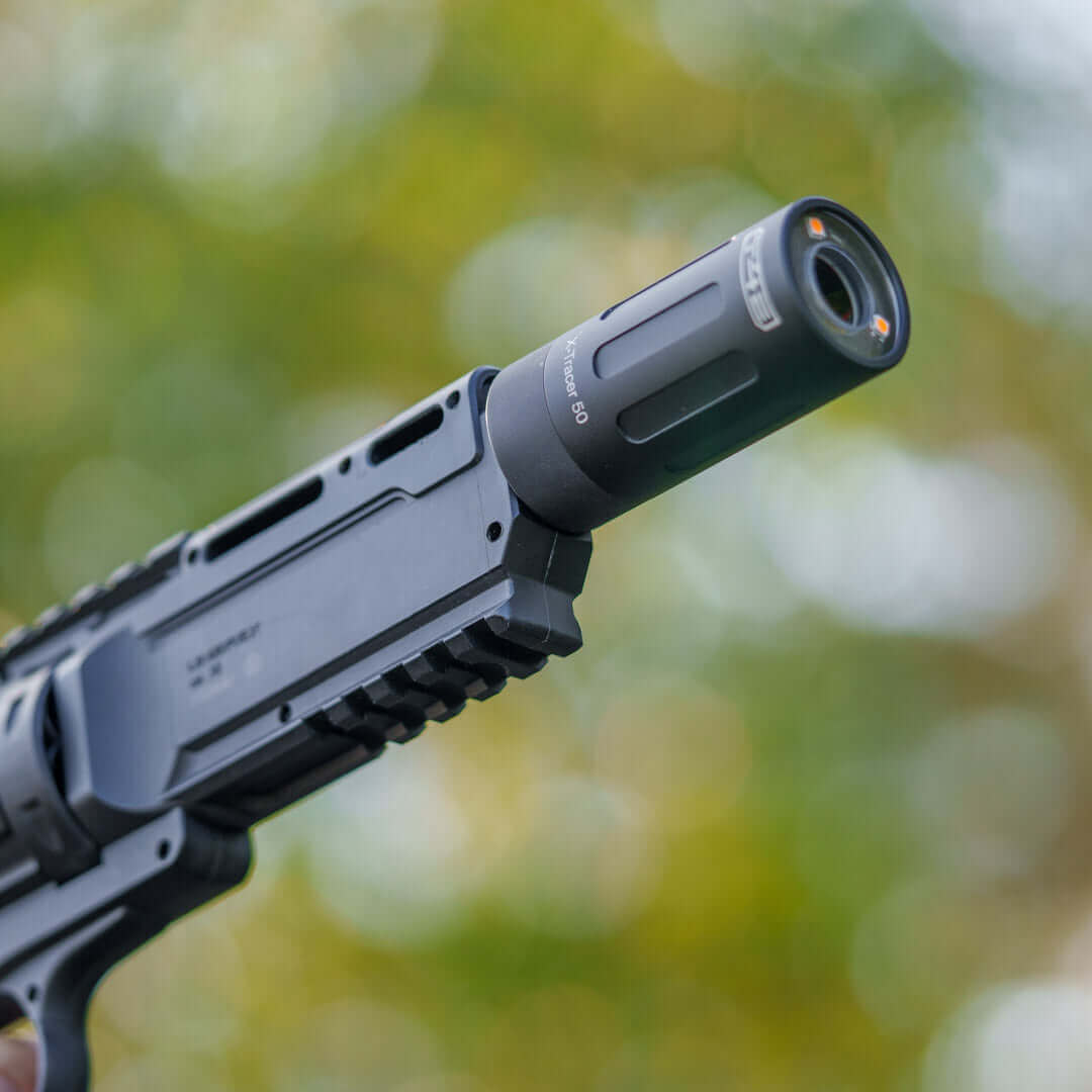 X-TRACER ADAPTER.50 15X1 HDR50 HDP50 HDP50 COMPACT TR50 TP50 – X-TRACER ADAPTER.50 15x1 Thread HDR50 HDP50 HDP50 COMPACT ✔️ Tracer Ready for .50 Cal Bring your .50 cal marker into the spotlight! The X-TRACER ADAPTER.50 allows you to attach a T4E X-TRACER
