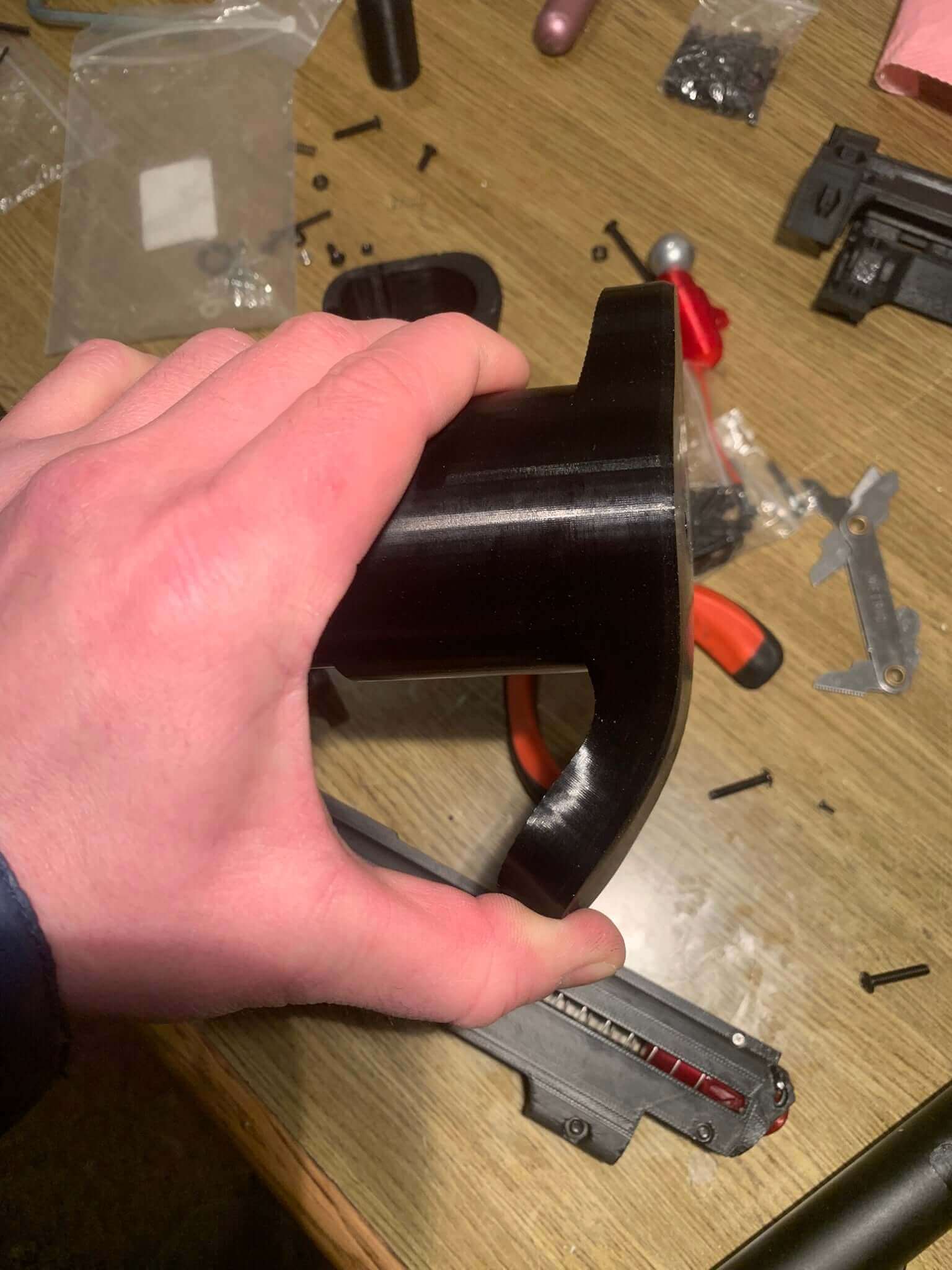 Z-RAM Flexible Buttstock Black 50mm diameter for 0.2L bottle – Flexible Buttstock Black 5cm diameter for 0.2L bottle Looking to upgrade your 0.2L HPA bottle with a proper shoulder rest? This flexible buttstock from Z-RAM is the perfect add-on – both for l