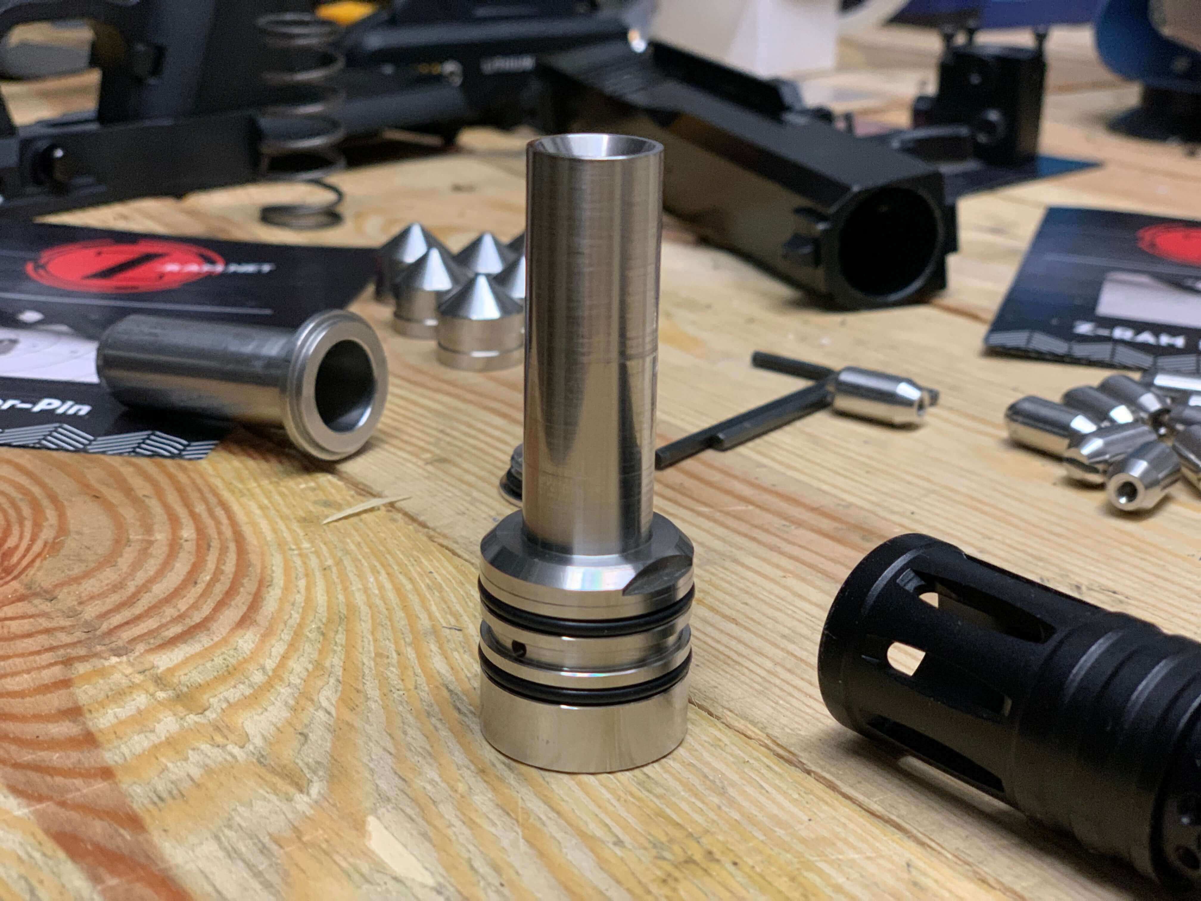 Z-RAM Steel Air Chamber for FSC TCP T.8.1 T.9.1 – Z-RAM Steel-Chamber Kit ultimate upgrade for your FSC T8.1 T9.1 and TCP! Tougher. Cleaner. Built to last.The Z-RAM Steel Chamber Kit is the go-to upgrade for anyone running an FSC, TCP, T8.1 or T9.1 with s