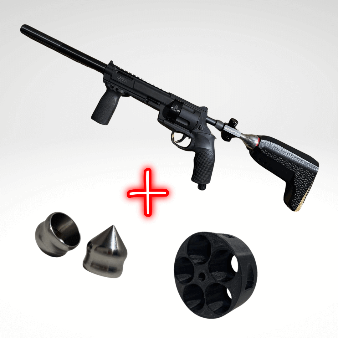 Z-RAM Upgrade Package for HDR68 TR68 (85 Jo. 88g co2) – Z-RAM Upgrade Package for Umarex HDR68 TR68 ( 85 Joules 88g co2) Take your HDR68 to the next level – this complete upgrade kit is designed for serious performance, delivering up to 85 Joules using a