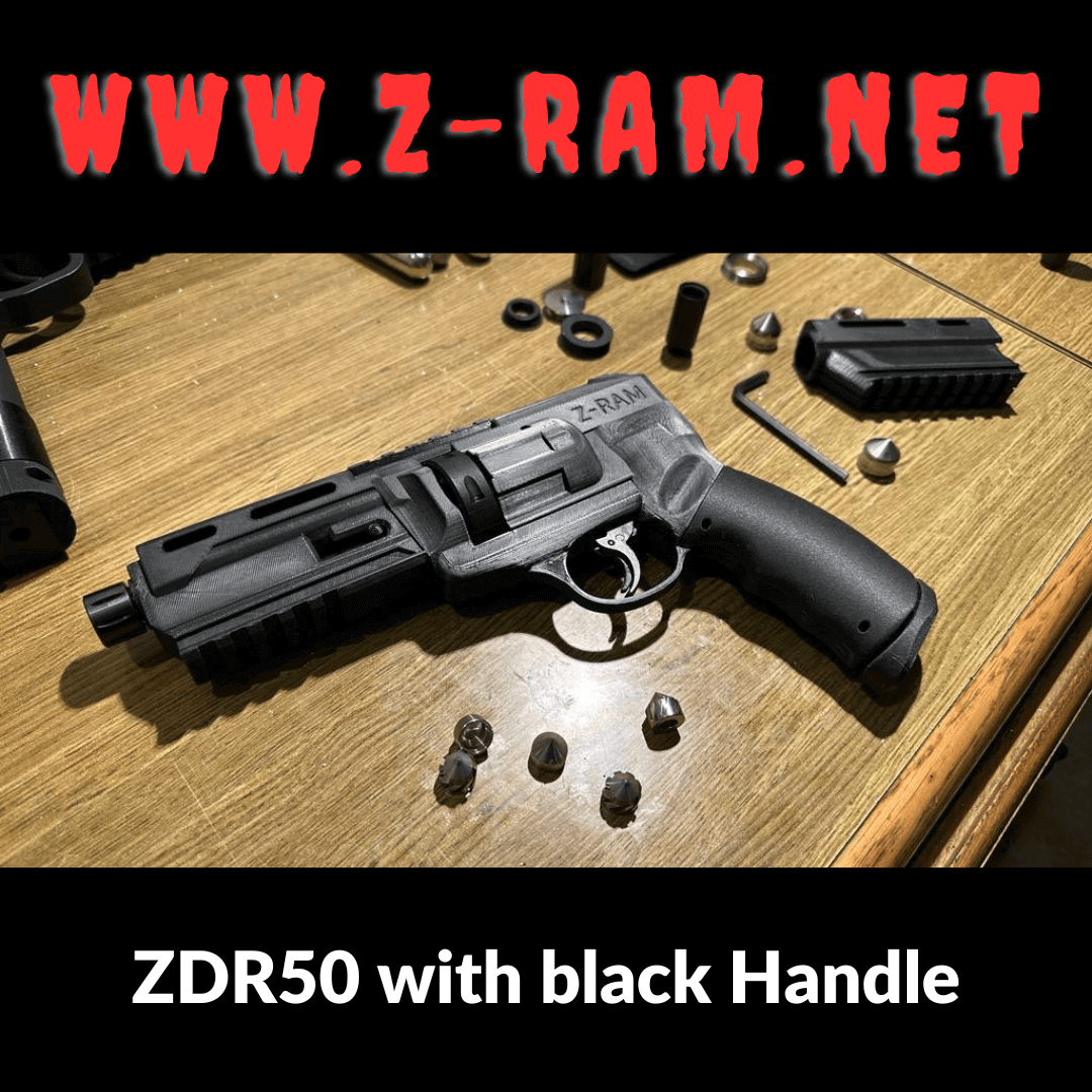 Z-RAM ZDR50 Silver Upgrade Package for HDR50 TR50(35 Jo. 12g CO2) – Z-RAM ZDR50 Silver Upgrade Package for Umarex HDR50 TR50 (35 Jo. 12g CO2) For Umarex HDR50 / TR50 – Up to 35 Joules with Z-Extension Looking to get serious power from your HDR50 / TR50 –