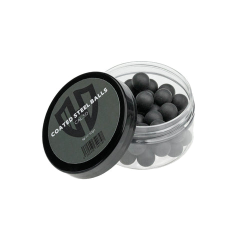 50 x COATED STEEL BALLs | 5g | EXTREMELY HARD | HDR50 | HDP50 | ALFA 1.50 | AEA Challengers | Cal.50 BLACK - Z-RAM Shop
