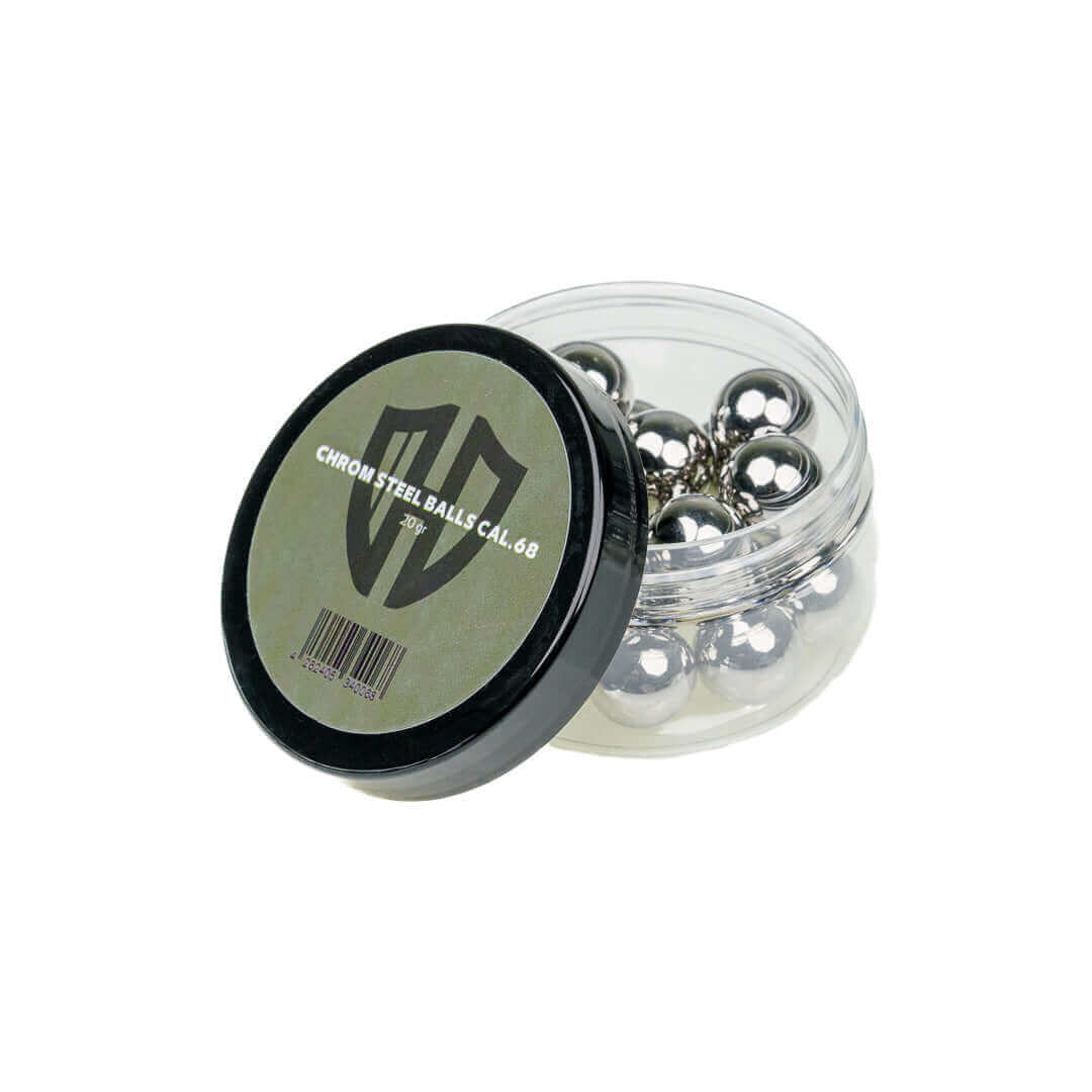 20x Chrome steel balls Cal.68 | glass breaker bullets | HDS68 | HDX68 – 20x Chrome Steel Balls | Glass Breaker Bullets | Cal .68 | for HDS68 / HDX68 Need something that hits like a freight train? These chrome steel glass breaker balls are among the heavie