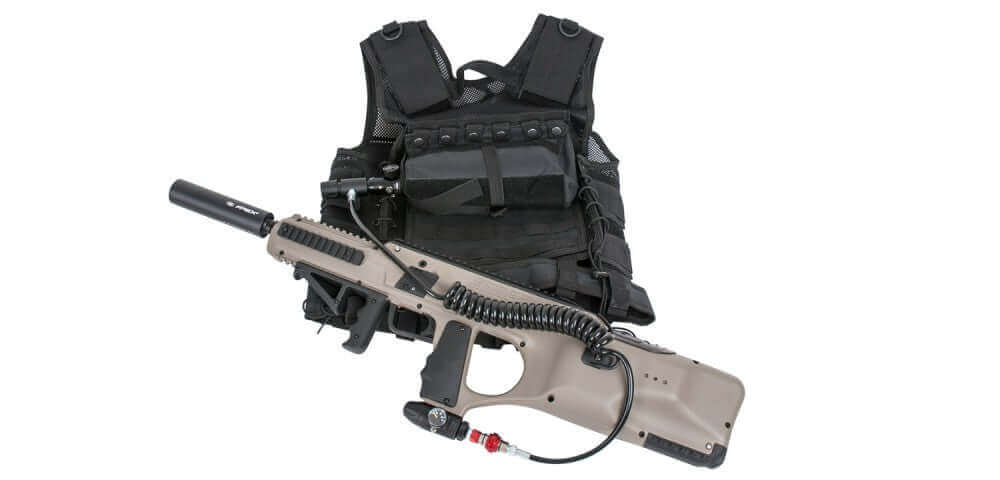 New Legion Tactical Vest Carrier black – New Legion Tactical Vest Carrier – Black 🦺 All-in-one vest: battle pack, tank carrier, tool bag & backpack🎯 Added chest & back protection🧰 Multiple pockets for tools, CO₂ capsules, gear & provisions🔄 Modular se