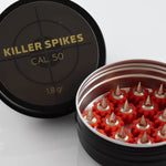 24 x Cal.50 KILLER SPIKES for HDR50 MAXIMUM POWER Perfect fit, RED - Z-RAM Shop