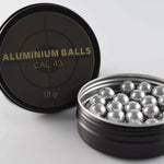50 x Alu Balls, glass breaker bullets , 1.8gr , Cal 0.43 - Z-RAM Shop