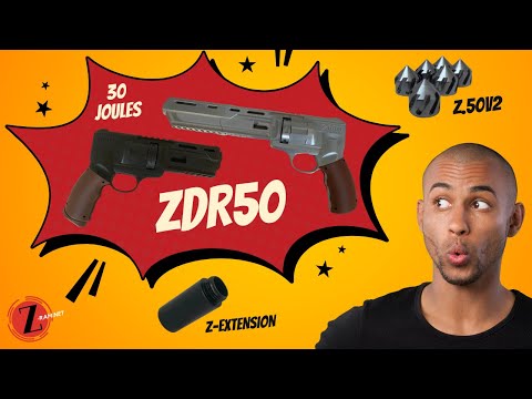 Original Z-RAM video thumbnail: www.Z-RAM.net  How to build a ZDR50 with 30 joules! Umarex HDR50 & Z-Extension convert to ZDR50
