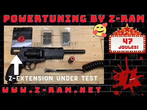 Umarex HDR50/TR50 Tuning Comparison: Z-Extension, PowerKit and HPA up to 47 Joules