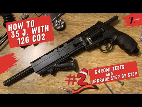 Umarex HDR50/TR50: 35 J with 12 g CO2 — Part 2