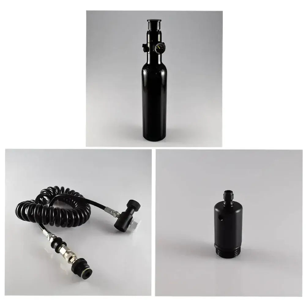 Système complet HPA de 0,2 L 200 BAR / 3000 PSI, HDR50, HDP50, HDS68, HDR68, HDR68, HDB68 TS68 TB68