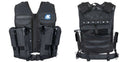 New Legion Tactical Vest Carrier black – New Legion Tactical Vest Carrier – Black 🦺 All-in-one vest: battle pack, tank carrier, tool bag & backpack🎯 Added chest & back protection🧰 Multiple pockets for tools, CO₂ capsules, gear & provisions🔄 Modular se
