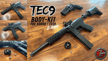 Z-RAM Barrel Cover Tec9 Style – Modular Extension for .50 – Z-RAM.net