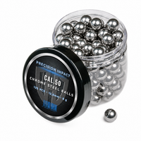125x CHROME STEEL BALLS CAL.50 PRECISION IMPACT HDR50 HDP50 8g