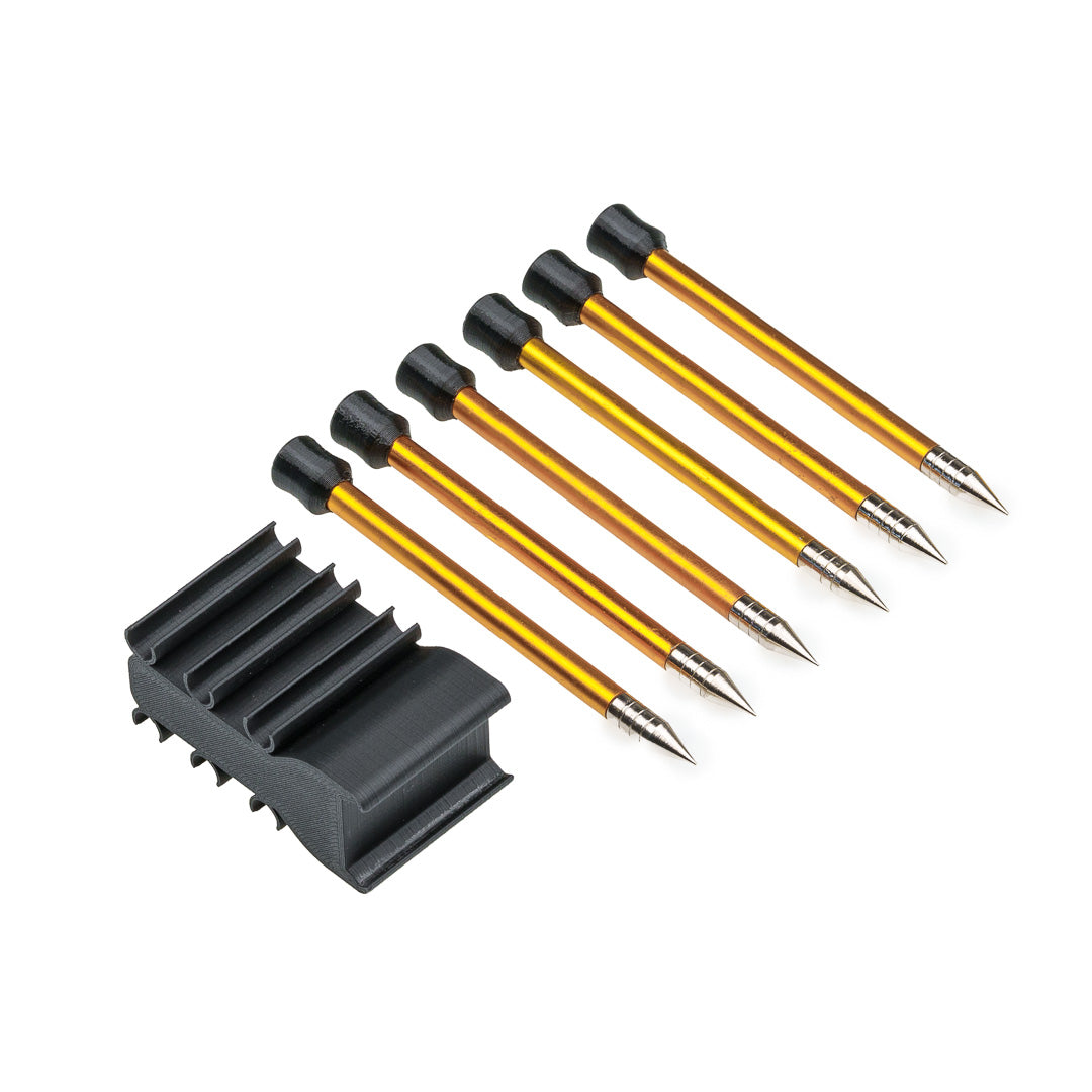 COMBINADO | SOPORTE DE FLECHA | Portaflechas + 6 Flechas | Negro | Walther PPQ M2 | T4E TPM1 | PDP compacto 4