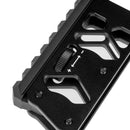 Adjustable rail Picatinny 11 à 21 mm Picatinny HP MAX 1 HP MAX MK2 jusqu’à des chargeurs de 12 coups. Parfait pour les accessoires et pièces de rechange pour pistolets de paintball. Découvrez maintenant sur Z-RAM.net. Utilisez le code promo 5ZRAM. RAIL PICATINNY RÉGLABLE Z-RAM (11 mm → 21 mm) | Aluminium 7075 | Bla
