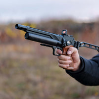 AIR BREAKER MUZZLE | Muzzle Brake | Huben GK1 | ONLY Cal. 22 – AIR BREAKER MUZZLE | Muzzle Brake | Huben GK1 | Cal. .22 ONLY Precision-engineered for your Huben GK1 – sleek design meets functional performance.The Air Breaker Muzzle is crafted exclusively