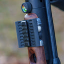 AMMO HOLDER | Zeus 68 | Capacity 8x ammunition – AMMO HOLDER | Zeus 68 | 8-Round Side Carrier Quick reloads. Always within reach. Keep your rounds where you need them – right on your Zeus 68. This custom AMMO HOLDER offers secure storage for up to 8 bulle
