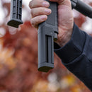 MAG - EXTENSION LONG Version for Pistelle X-68 attached to a firearm magazine in a hand.