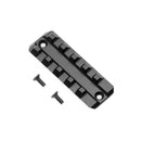 Picatinny šina - kratka izvedba, CNC aluminij, crni anodiziran, Huben GK1