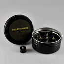 20 x Cal.68 KILLER SPIKES for HDR68 MAXIMUM POWER Perfect fit, Black – KILLER SPIKES Cal.68 2.5g HDR68 TR68 EXTREME PENETRATION 20x BLACK ✔️ Deadly sharp 7mm spike🔧 Perfect fit for HDR68 / TR68 drum💥 High velocity & deep penetration📦 20x extreme impact