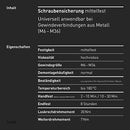 INBUS® 74100 medium-strength screw lock, 20g — Made in Germany – INBUS screw lock, medium-strength Hand-tight after approx. 2 - 10 minutes for active materials; after approx. 10 - 30 minutes for passive materials. Final hard after approx. 8 hours INBUS: H