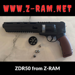 Z-RAM Costum Black ZDR50 Complete Package for HDR50 (34 Joules 12g CO2) - Z-RAM Shop