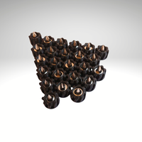 24 x Cal.50 KILLER SPIKES for HDR50 TR50 MAXIMUM POWER Perfect fit, BLACK,