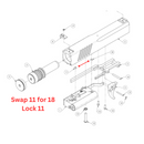 Z-RAM ASA to Chamber ADAPTER Buttstock FSC HDR50 HDP50 TR68 - Z-RAM Shop