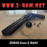 ZDR50 Barrel Cover Black for tuning barrel for HDR.50 - Z-RAM Shop