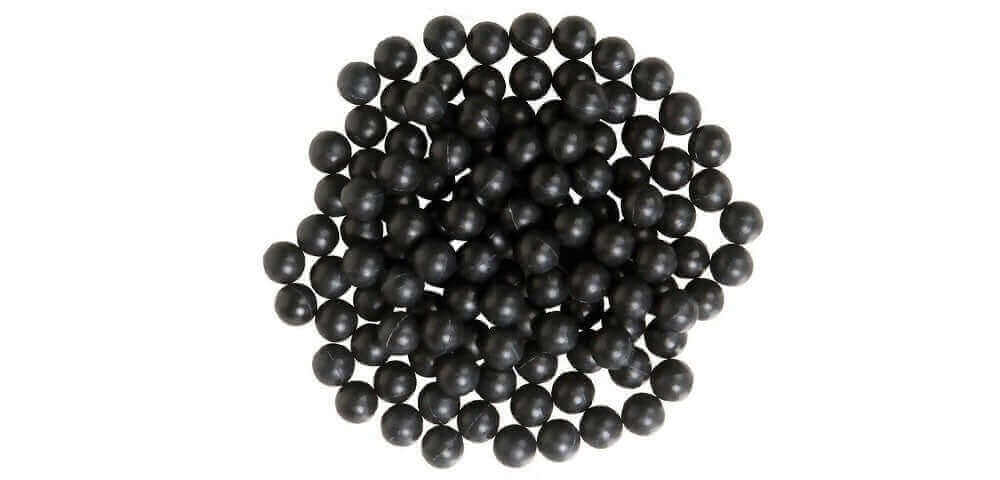 Nouvelles billes en nylon Legion cal.50 - 50 pcs. - noir