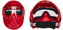 Paintball Mask Field #ONE Single - red – ✔️ Paintball Mask Field #ONE Single – Red The Field #ONE Single Mask is engineered for game site operators and beginner players, offering durability, comfort, and excellent protection at an unbeatable value. Its to
