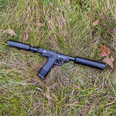 SCHALLDÄMPFER | SILENCER Thread 22x1,5 | CNC | SCHWARZ | L 20cm | M17 SCHALLDÄMPFER | SILENCER Thread 22x1,5 | CNC | SCHWARZ | L 20cm | M17