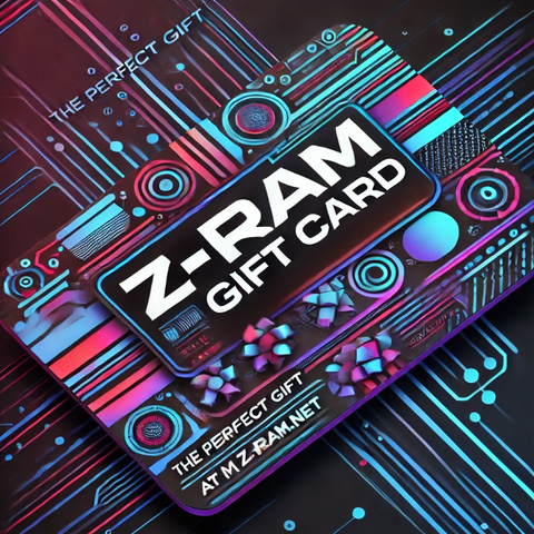 Carte Cadeau Z-RAM – Le Cadeau Parfait!